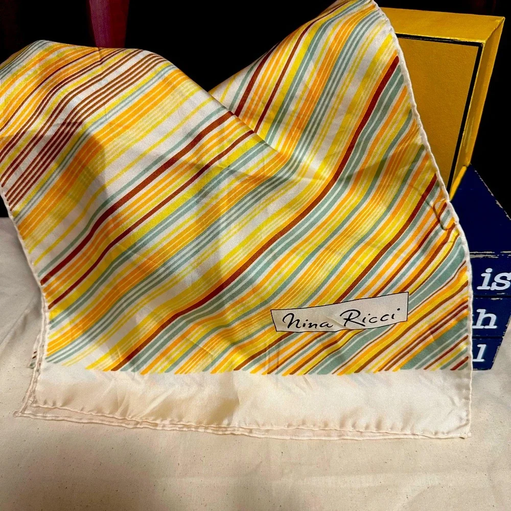 COPY - Nina Ricci scarf in excellent condition. 11x56